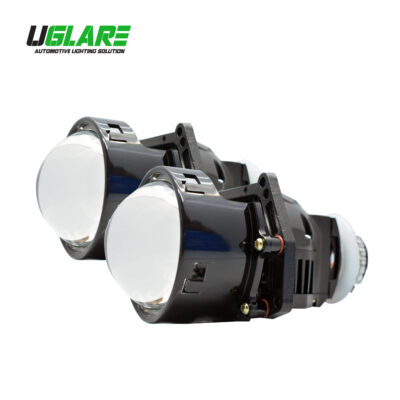 55W 5500K Dual Core Customized Taiwan Chips Bi-LED Headlight Projector Lens